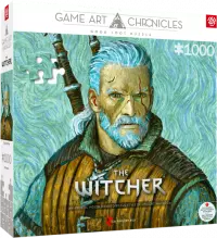 Ilustracja produktu Good Loot Game Art Chronicles Puzzle: The Witcher Geralt & Vincent van Gogh (1000 elementów)